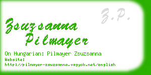 zsuzsanna pilmayer business card